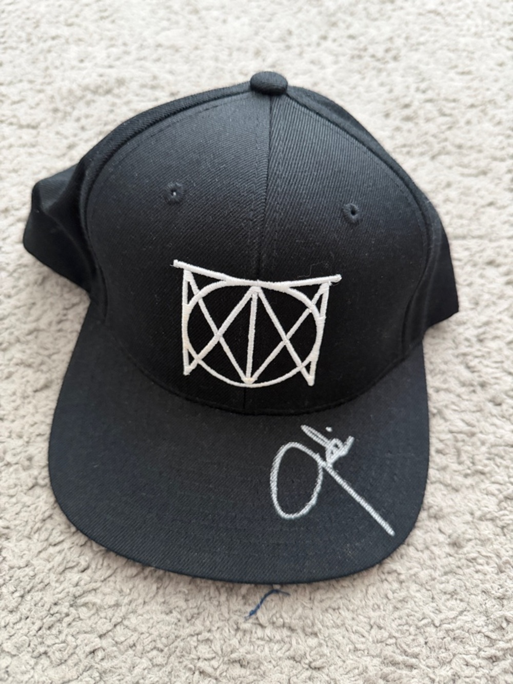 Justin Timberlake Signed Man of the Woods Tour Starter Hat - Black Snapback